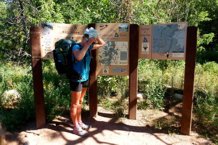 The end of my near 2000k through hiking journey.. Just as I was starting to look the part! (practical sunhat, extreme sock lines, poles, lightweight ULA pack, bright coloured gaiters & runners.. All I need to really fit in now is a hippy skirt and an instrument strapped to the outside of my pack!)